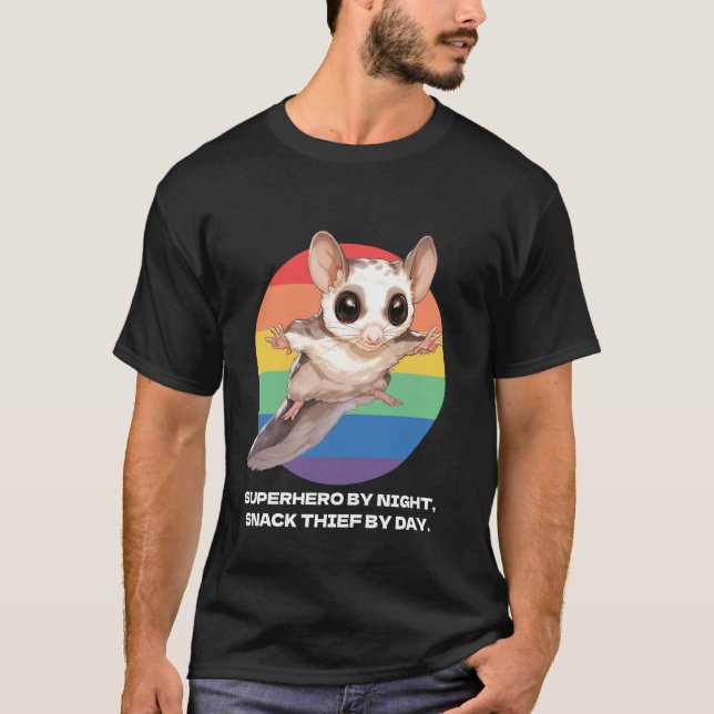 Hoppsugerglire T Shirt (Framsida)