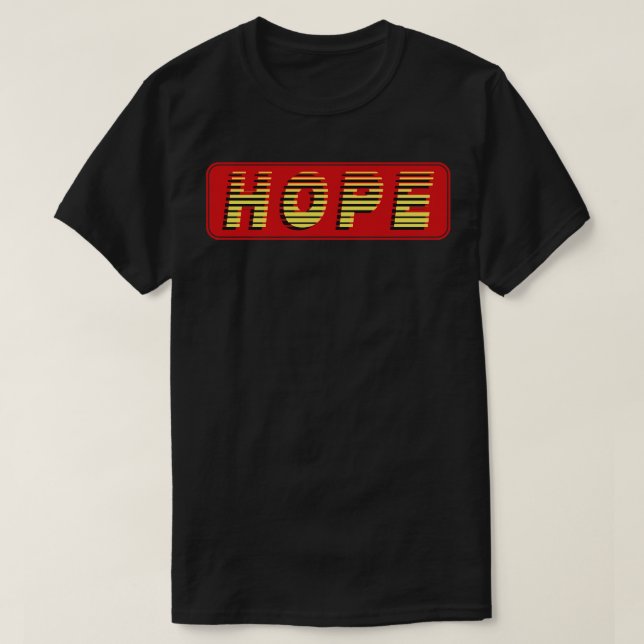Hopptext T Shirt (Design framsida)