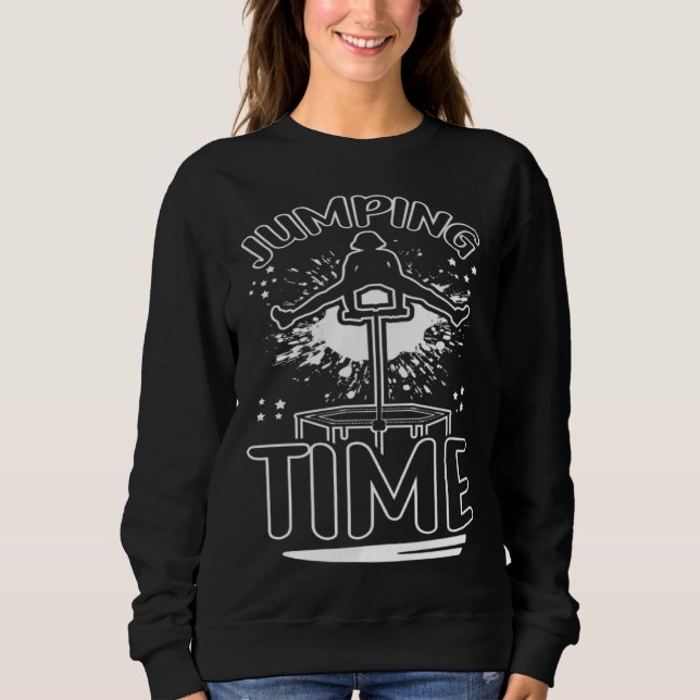 Hopptid Trampolin Uthållighet Kardiovaskulär Hoppa T Shirt (Framsida)