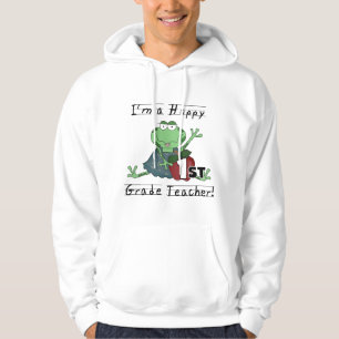 Hoppy 1st klasslärareTshirts och gåvor Munkjacka