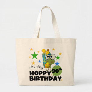 Hoppy 90:e födelsedag för Froggy Jumbo Tygkasse