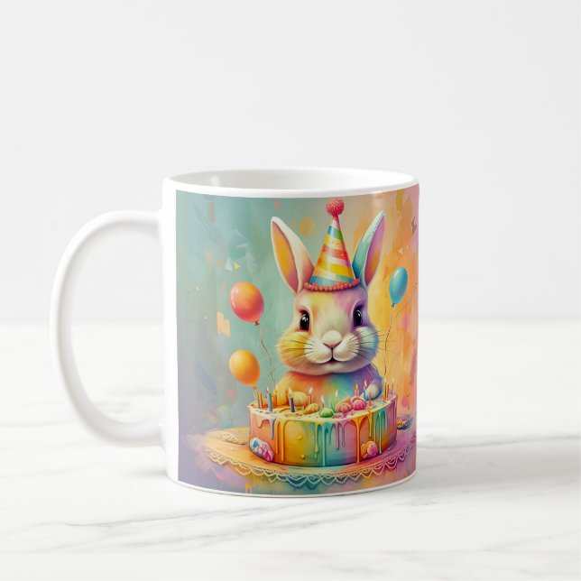 " HOPPY BIRTHDAY DELIGHT " KAFFEMUGG (Vänster)
