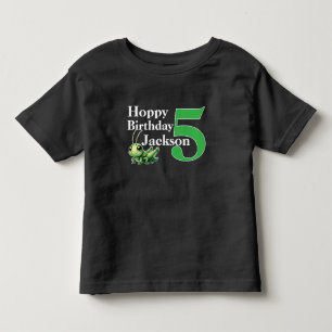 Hoppy Birthday Grashopper 5:e födelsedagen T Shirt