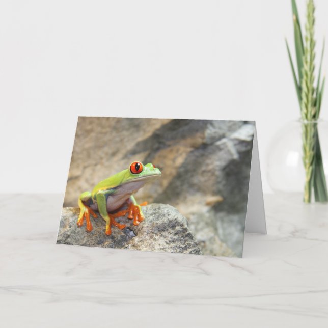 Hoppy Birthday Kort (Framsida)