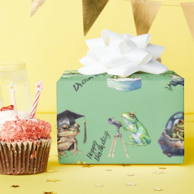 Hoppy Birthday Presentpapper (Födelsedagsfest)