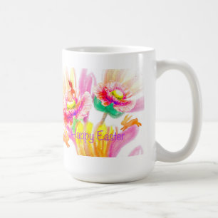 Hoppy Blommigt Påsk Mugg