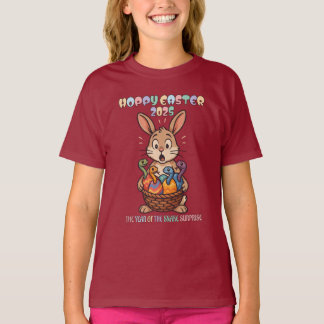 Hoppy Easter 2025: The Year of the Snake Surprise! T Shirt