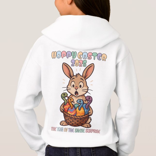 Hoppy Easter 2025: The Year of the Snake Surprise! T Shirt (Baksida)