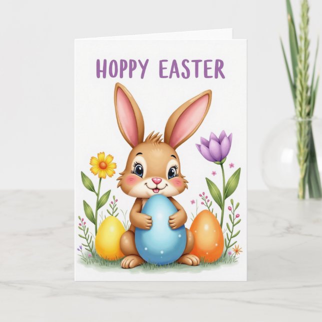 Hoppy Easter Friend Card Kort (Framsida)