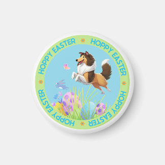 Hoppy Easter Magnet