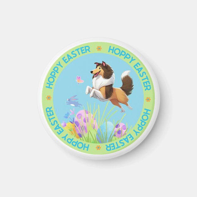 Hoppy Easter Magnet (Framsidan)