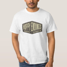 Hoppy Endings Funny Beer T-Shirt