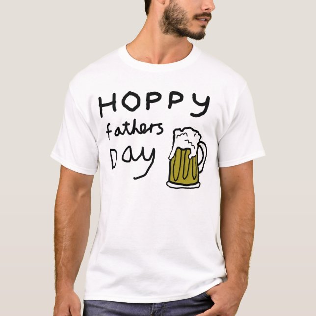 Hoppy fars dag tee (Framsida)