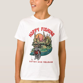 Hoppy Fishing Catch and Release T Shirt