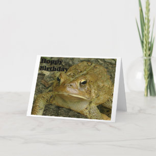 Hoppy födelsedag kort