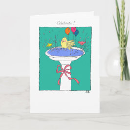 "Hoppy" födelsedagskort Kort