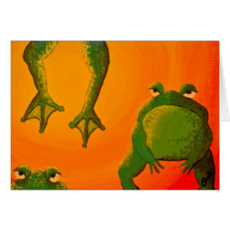 Hoppy grodor OBS kort