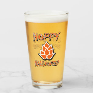 Hoppy Halloween Glaskopp