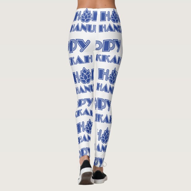 Hoppy Hanukkah Leggings (Baksida)