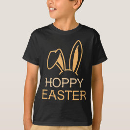 Hoppy Hare Khaki Kids Påsk Tee