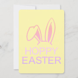 Hoppy Hare Pastel Påsk Card Julkort