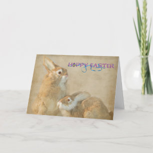 Hoppy Hares Helgkort