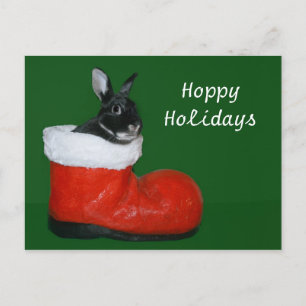 Hoppy helgdagar helg vykort