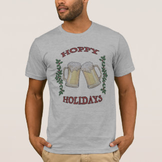 Hoppy Helgdagars Beer Manar Tee Shirt