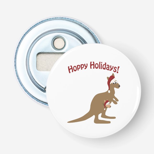 Hoppy Helgdagars! Flasköppnare (Framsidan)