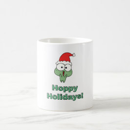 Hoppy Helgdagars jul Frog Kaffemugg