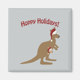 Hoppy Helgdagars! Magnet