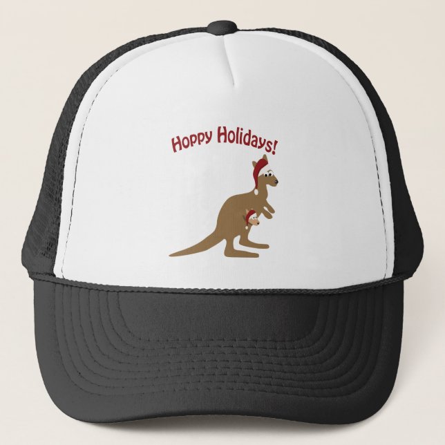 Hoppy Helgdagars! Truckerkeps (Framsida)