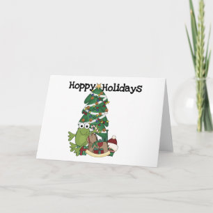 Hoppy helgdagarTshirts och gåvor Helgkort