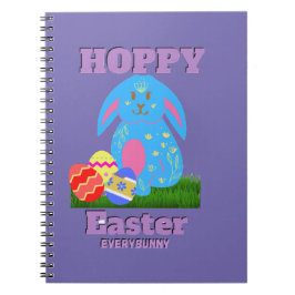 Hoppy Påsk All bunny Anteckningsbok