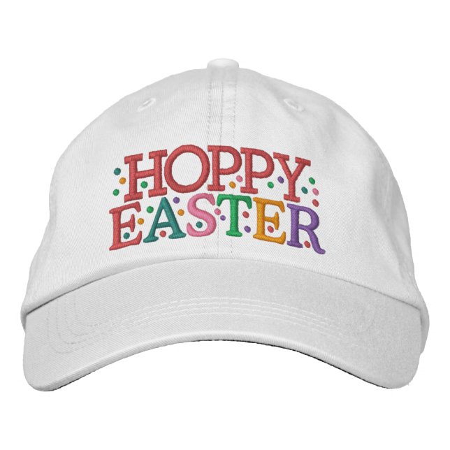 HOPPY PÅSK Cap by SRF Broderad Keps (Framsida)