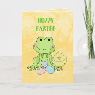 Hoppy Påsk Card Helgkort