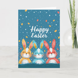 Hoppy Påsk Card Kort