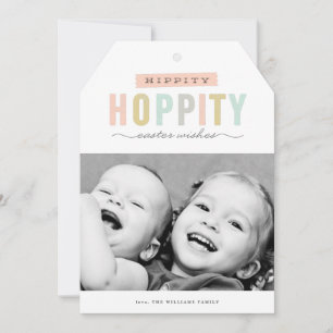 Hoppy Påsk   Foto Påsk-kort Julkort