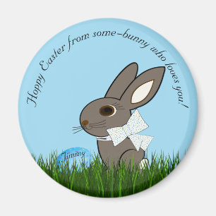 Hoppy Påsk från nån som kärlek dig!Kanin Magnet