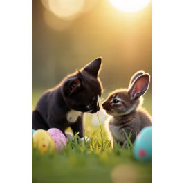 Hoppy Påsk Friends Pappersservett