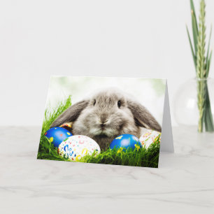 Hoppy påsk helgkort