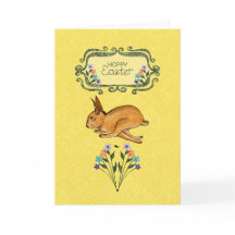 Hoppy Påsk Kids Greeting Card