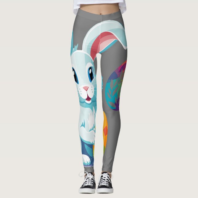 Hoppy Påsk! Leggings (Framsida)