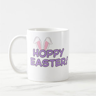 Hoppy Påsk Mugg Cute Bunny Design