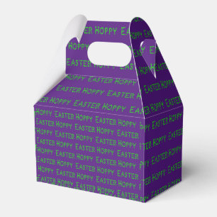 Hoppy Påsk Neon Grönt Presentaskar