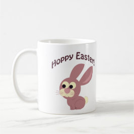 Hoppy Påsk Rosa Bunny Kaffemugg