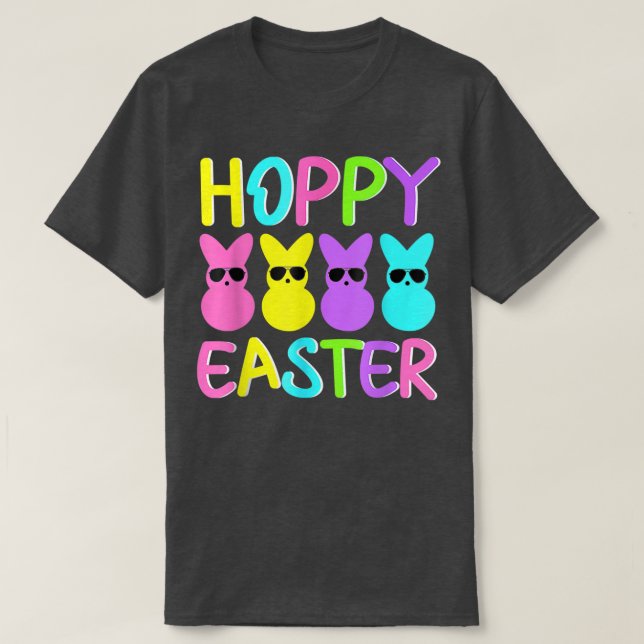 Hoppy Påsk Squad Glad påsk Day Cute Bunny Eas T Shirt (Design framsida)