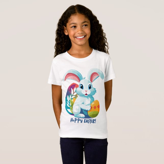Hoppy Påsk! T Shirt (Hel framsida)