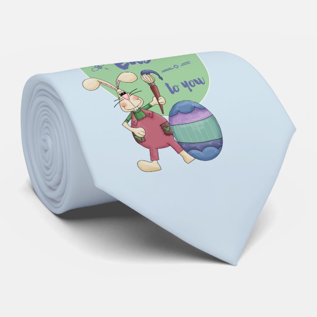 Hoppy Påsk till dig Artist Rabbit Slips (Rullad)