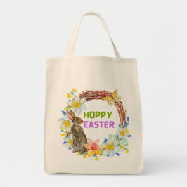 Hoppy Påsk Tote Bag Tygkasse
